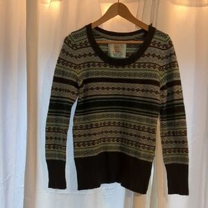 Old Navy Multicolor Patterned Sweater
